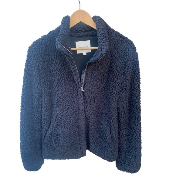 Thread & Supply Full-Zip Sherpa Jacket I Size:M - Picture 2 of 8